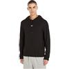 Tommy Hilfiger Tommy Jeans Felpa Uomo Regular Rib con Cappuccio, Nero (Black), L