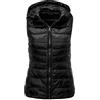 Generic Gilet Casual Unisex con Cerniera Tasca Allentata Giacca Senza Maniche con Cappuccio Tailleur Bianco