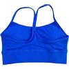 LKJOZCR Canottiera Donna Cotone Donne Cinturini A Y di Fitness Reggiseno Ad Alta Forza Top con Biancheria Intima da Yoga da Ginnastica da Ginnastica Completa-Blu Elettrico-s