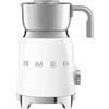 Smeg, Montalatte Multifunzione MFF11WHEU, con Sistema ad Induzione, 6 Programmi Preimpostati, Una funzione Manuale, Caraffa Removibile da 600 ml, Tappo Misuratore, Avvolgicavo Integrato, 500W, Bianco