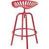 Homescapes Sgabello Da Bar Vintage con seduta di trattore girevole, 70 cm