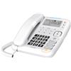 Alcatel TMAX 70 - Telefono Fisso con Cavo per Anziani - Ampio Display - Tasti Grandi - Funzione Vivavoce - Audio Boost - Blocco chiamate - Suoneria Extra Forte - Bianco