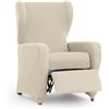 Eysa Italia Ulises Copripoltrona Elastico Relax, Bianco, 60 X 90 cm