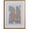 DRW Quadro su Tela con Cornice PS Astratta Stampata in Grigio Scuro 60 x 5 x 80 cm, Medidas: 60x5x80cm