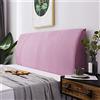 YUPAK Copri/copertura Testata Letto Matrimoniale Elastica, Copritestata Fodera Protezione Peluche Testata Addensare Elastico All-inclusive Coperchio Europeo Soft Cover Lavabile,Pink-170~180CM