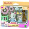 SYLVANIAN FAMILIES 5805 ORA DEL BAGNO FRATELLI TOPINO MARSHMALLOW