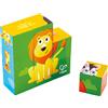 HAPE E1619 PUZZLE A BLOCCHI DEGLI ANIMALI DELLA GIUNGLA