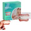 Generico EzySmile Faccette in silicone, kit di riparazione per dentiera morbida per uomo e donna, soluzione cosmetica dentale riutilizzabile e regolabile (1pcs)