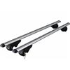 Generico BARRE PORTAPACCHI PORTATUTTO AUTO COMPATIBILE CON DACIA DUSTER 2010 120 CM SERRATURA ANTIFURTO UNIVERSALI MENABO RAILS ALTI MANCORRENTI RIALZATI DAL TETTO