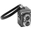 Generic Miini - Fotocamera Retrò - Fotocamera Reflex in Miniatura per Casa delle Bambole | Accessori Fotografici Vintage su Scala, Decorazione Modellini, Pellicola Polaroid da Tasca, Ornamento per Bambini