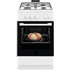 Electrolux LKK500010W Cucina da accosto cm. 50 - 4 fuochi gas + 1 forno elettrico - bianco