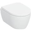 Geberit iCon WC sospeso con TurboFlush, versione corta, 503049JT1, iCon bianco opaco [WC > WC Sospesi]