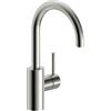 Herzbach Design iX rubinetto lavabo misura L, 17.020320.1.09, L-Size Design iX acciaio inox spazzolato [Rubinetteria Bagno > Rubinetteria Lavabo]