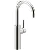 Herzbach DEEP rubinetto lavabo rialzato misura XL, 18.020310.3.09, XL-Size DEEP acciaio inox spazzolato [Rubinetteria Bagno > Rubinetteria Lavabo]