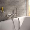 Herzbach DEEP rubinetto vasca esterno, miscelatore monocomando, 18.022150.1.09, DEEP acciaio inox spazzolato [Rubinetteria Bagno > Rubinetteria Vasca]