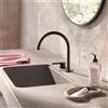 Herzbach DEEP rubinetto lavabo, 18.022210.2.12, DEEP nero opaco [Rubinetteria Bagno > Rubinetteria Lavabo]