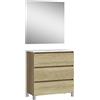 Baikal Natura Integrato, Legno Melammina 16 mm, 80 cm