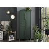 Schildmeyer Kent - Credenza, in materiale a base di legno, verde bosco/giallo oro, chiuso