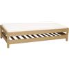 WEBER INDUSTRIES Piattaforma, Naturale, 1 Persona