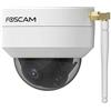 FOSCAM D4Z PTZ Dome Telecamera di sorveglianza, bianco