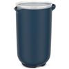 Mepal - Tazza per mescolare con coperchio Chef it - Si inserisce nella porta del frigorifero - Base antiscivolo per maggiore stabilità - Lavabile in microonde e lavastoviglie - 1000 ml - Navy
