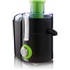 Princess Centrifuga Elettrica per Frutta e Verdura 202040, 250 W, 85 Decibel, plastica, 2 Velocità, Nero