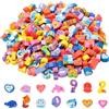 Sxutop 300 Pezzi Mini Gomme da Cancellare Animali CarineGomma Piccola | Gomme Cancellare con Animali Marini, Cuori e Motivi Numerici,Cancelleria per Studenti Regali per Feste Premi in Classe