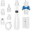 Colexy Aspiratore Punti Neri Multifunzione, Elettrico Comedone per Pulizia Viso e Rimozione Pori, Aspira Brufoli e Impurità con 5 Testine e 3 Modalità di Aspirazione, Blackhead Remover Vacuum