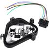 YUCKMZ Pannello Fanale Posteriore Base con Spina Posteriore Destra Compatibile con BMW Serie 3 320i 328i F30 2013-2015 63217313044
