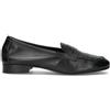 FRICKY Mocassino donna nero in pelle