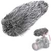 Yunir Microfono Windshield Furry, per microfono RODE VideoMic GO, per microfono capacitivo, microfono a condensatore electret, ecc