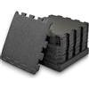 Generico 10 Pezzi di Tappetino Puzzle Nero in Schiuma Peluche GOMMA EVA, Piastrelle Morbide e Antiscivolo Ad Incastro 29,5X29,5X0,8CM, per Camera da Letto o Camera Bambini Palestra