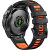 ANBEST Cinturino per Garmin Fenix 7/6/6 Pro/5/8 47mm, Cinturino 22mm Quick-fit Silicone per Fenix 7 Pro/5 Plus/Forerunner 965/955/945/935/Epix 2/Pro 47mm