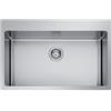 Apell PRONTA CONSEGNA - SPEDIZIONE IMMEDIATA Apell SZ76FBC Lavello da Incasso 1 Vasca Sopratop - Filotop - Sottotop 76 x 50 cm con fascia Miscelatore Acciaio Inox Spazzolato Spazio R15