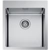 Apell PRONTA CONSEGNA - SPEDIZIONE IMMEDIATA Apell SZ39FBC Lavello da Incasso 1 Vasca Sopratop - Filotop - Sottotop 39 x 50 cm con fascia Miscelatore Acciaio Inox Spazzolato Spazio R15