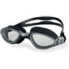 SEAC Axis, Occhialini da Nuoto, Ottimi per la Piscina e Le Acque Libere Unisex Adulto, Nero/Verde Lime LF, Standard