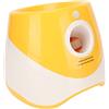 Kufoo Set di Lancio Automatico di Palline per Cani, Batteria Ricaricabile USB 2200mah, Giocattolo Interattivo per Cani con 3 Palline da Tennis da 2 Pollici 10-30 Piedi, per Arricchimento
