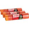 EFFENNE group - Sacchi Spazzatura per raccolta differenziata 55x65, Sacchetti Plastica con Manici, Sacchetti Trasparenti Super Resistenti, Sacchetti Spazzatura Esterno. (Trasparente). (Rosa Pesca)