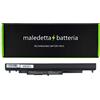 MALEDETTA BATTERIA Batteria MaledettaBatteria per HP Compaq HS04 HS03 807956-001 807957-001 807612-421 807611-221 240 G4 HSTNN-LB6U HSTNN-DB7I HSTNN-LB6V TPN-I119 807611-421 807611-131 - [4 Celle/2200mAh/33Wh]