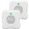 GARDIGO® 2x Antizanzare Ultrasuoni | Repellente Zanzare Ultrasuoni | Anti Zanzare Interno | Scaccia Zanzare | Ultrasuoni per Zanzare | Presa Antizanzare | 25m² | Dispositivo Elettrico Antizanzare