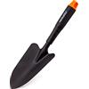 Mivos Cazzuola da Giardinaggio in Acciaio per Piantare e Trapiantare - Piccola Pala da Giardino Manuale per Fiori - Trapiantatore Universale per Giardino e Balcone - Larghezza 8 cm