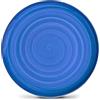 Perla Italia Perla, Set 6 Piatti in Ceramica Acquarello Blu, Piatto Piano 27,5 cm Set 6 Pezzi Servito da Tavolo Colorato Gres Porcellanato, Design Moderno