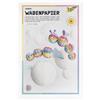 folia 461-77 - Carta a nido d'ape RAINBOW, 21 x 33 cm, carta artigianale con struttura a nido d'ape in 4 colori, 30 veli, per creare decorazioni colorate a nido d'ape