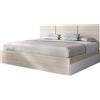 DEKIT GRUPO RIMOBEL Letto Nido, Melammina, Bianco/Naturale, 96 x 146 x 195,4