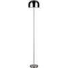 RL LIVE YOUR LIGHT Reality Leuchten Jeff R49151107 - Lampada a stelo a LED, in nichel opaco, con LED da 2,5 Watt