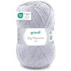 Gründl Big Mamma uni (lana per maglieria, set per uncinetto, filato per maglieria e uncinetto effetto lana, 100% poliacrilico, 400 g / 1040 m, spessore del ferro: 3,5-4,5, 1 x 400 g) Medium grey
