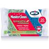 ARIX | 40 Spugne Antigraffio in Cellulosa Extra Delicata della Linea Masterclean, Spugna Per Pulizia Piani Cottura Induzione, Cucina, Bagno e Superfici Delicate - 20 Confezioni
