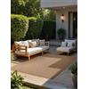 Hanse Home NORTHRUGS Rosel Tappeto orientale per interni ed esterni, in tessuto piatto, con design orientale, classico, ecologico, resistente alle intemperie e ai raggi UV, per balcone, terrazza, giardino, iuta