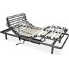 Mattfy - Letto snodato elettrico Flexipro, 5 piani, telaio rinforzato, affidabile e silenzioso, motore tedesco, 90 x 190