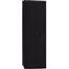 Bisley - Armadio a Due Ante Universale, 4 Ripiani, Larghezza 600 mm, in Metallo, 633 Nero, 40 x 60 x 195 cm